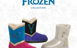 Угги в честь мультфильма Disney «Холодное сердце»